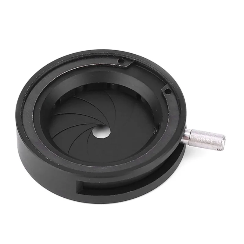 مجهر القزحية محول فتحة قابل للتعديل عدسة الحجاب الحاجز البصري للمجهر SK6-25