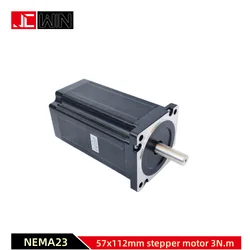 NEMA23 stepper motor 57x112mm 3A 4-lead 3N.m 2 Phase DC Open loop Motor 425Oz-in for 3D printer CNC Engraving Milling Machine