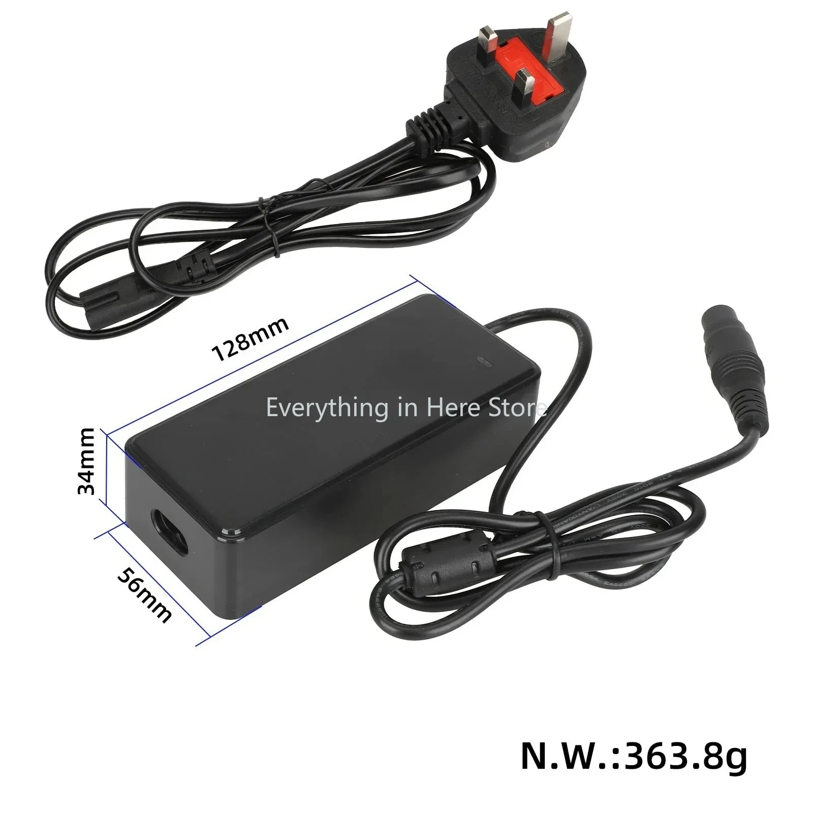Ulip53.6/54.6V2.3A Charger for 4Pro/Max9 G3/F3/GT3/ZT3 Electric Bicycle,E-bicycle Charger Replacement Parts