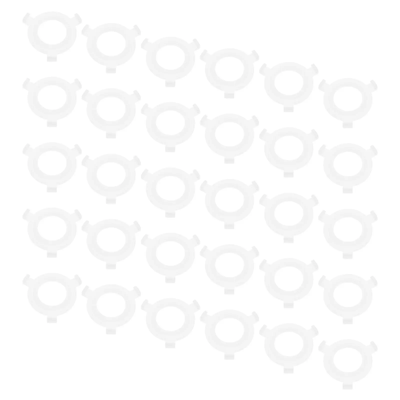 

50Pcs E27 to E14 Lamp Shade Reducing Rings Lamp Shade Converter Adapter for E14 E27 Socket Table Ceiling Restaurant Hotel Lamps