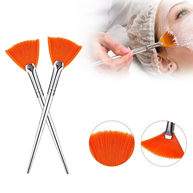 3/4Pcs Makeup Tools DIY Face Mask Brush Set Soft Applicator Brushes Includes Soft Fan Facial Brushes Acid Applicator Brush