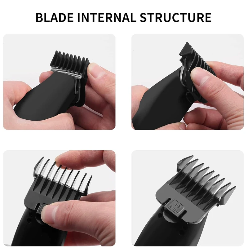 Replacement Guide comb Guard For Andis Out Line  trimmer 1/16-3/8 inch Comb, Recessed Card Comb, Recessed Comb Set accessories