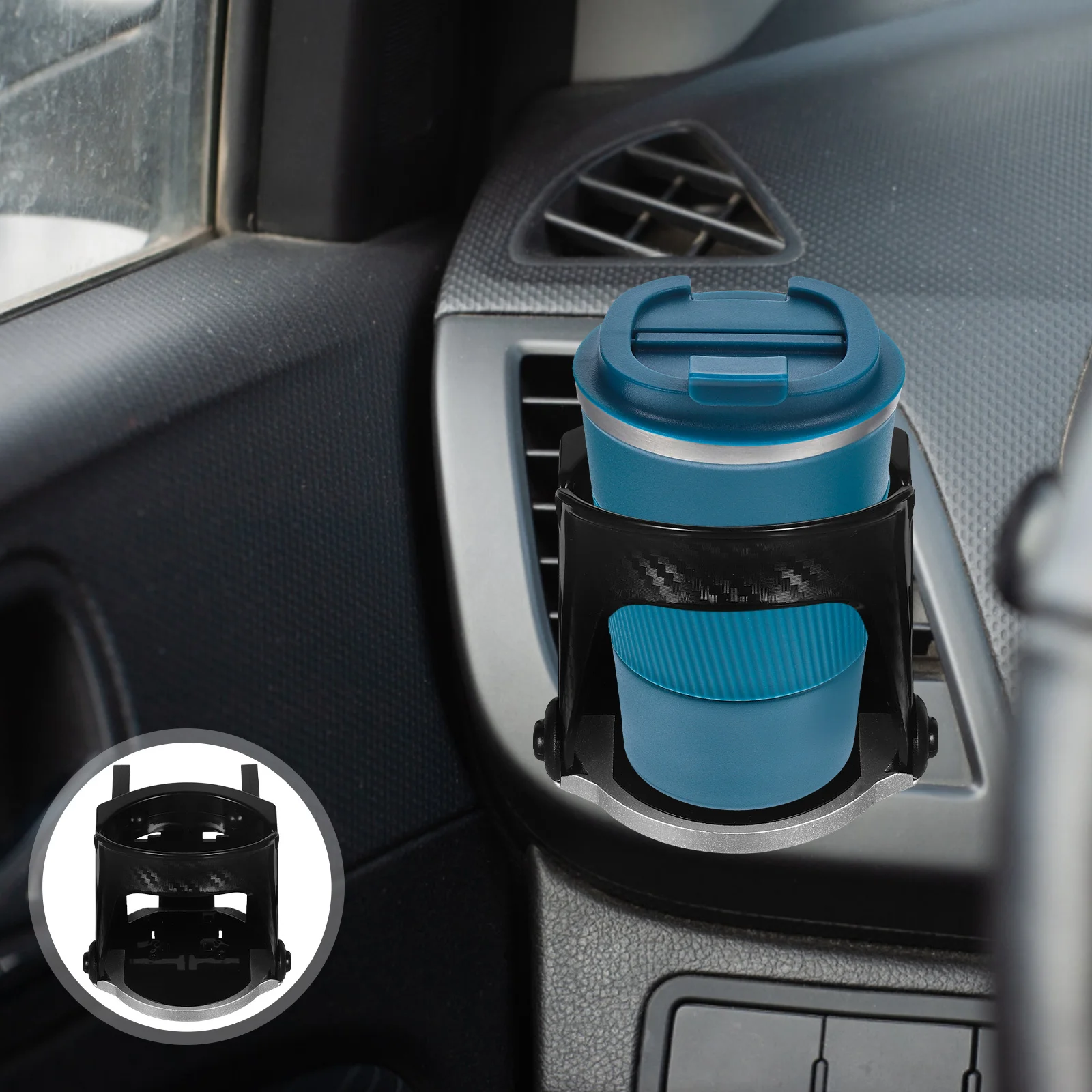 

Air Vent Cup Holder Car Water Bottle Holder Sturdy Phone Mount Ashtray Auto Cup Organizer Automotive Drink Holder,