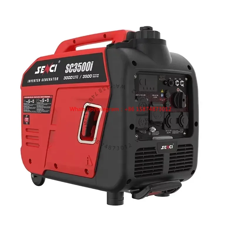 

Petrol Portable Inverter Generator 3000w Silent ga soline Generator 3500 Watt Light Weight for Home Camping