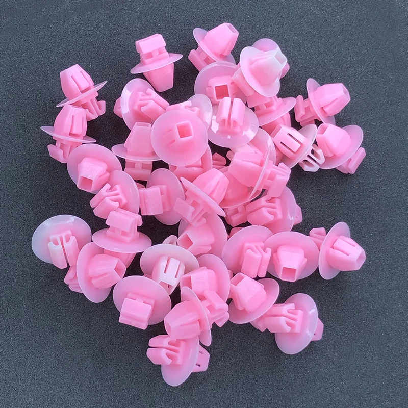 50Pcs Plastic Rocker Panel Moulding Trim Clips For Suzuki SX4 Grand Vitara 77553-65D00 For TOYOTA YARIS RAV4 9046711063