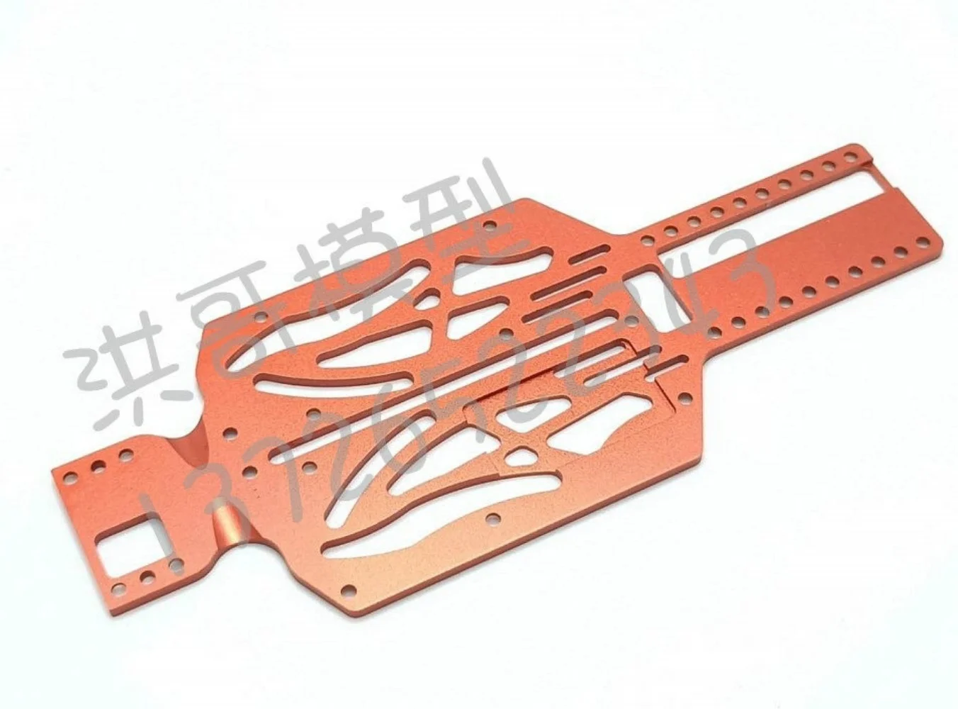 FATJAY 1/28 Drift Mini RC Car New Hollow Metal Chassis Plate for MINI-Q9 Upgrade, Fit for 1/24 Scale Model Car