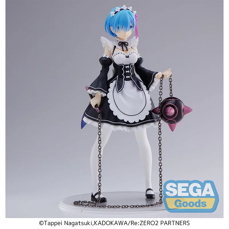 SEGA FIGURIZM Life in A Different World From Zero Anime Figure Rem Toys for Boys Girls Kids Gift Collectible Model Ornaments