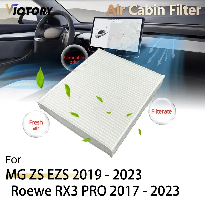 PM2.5 Air Conditioning Cabin Filter For MG ZS EV EZS MGZS 2019-2023 2022 2021 2020 Roewe RX3 PRO 2017-2023 10365251 ASMCJ40167