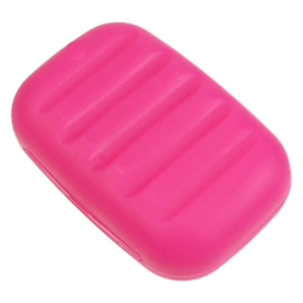 Portable Soap Dishes Candy Color Travel Soap Dish Box Portable Case Holder Container Bathroom Tool Bathroom Products