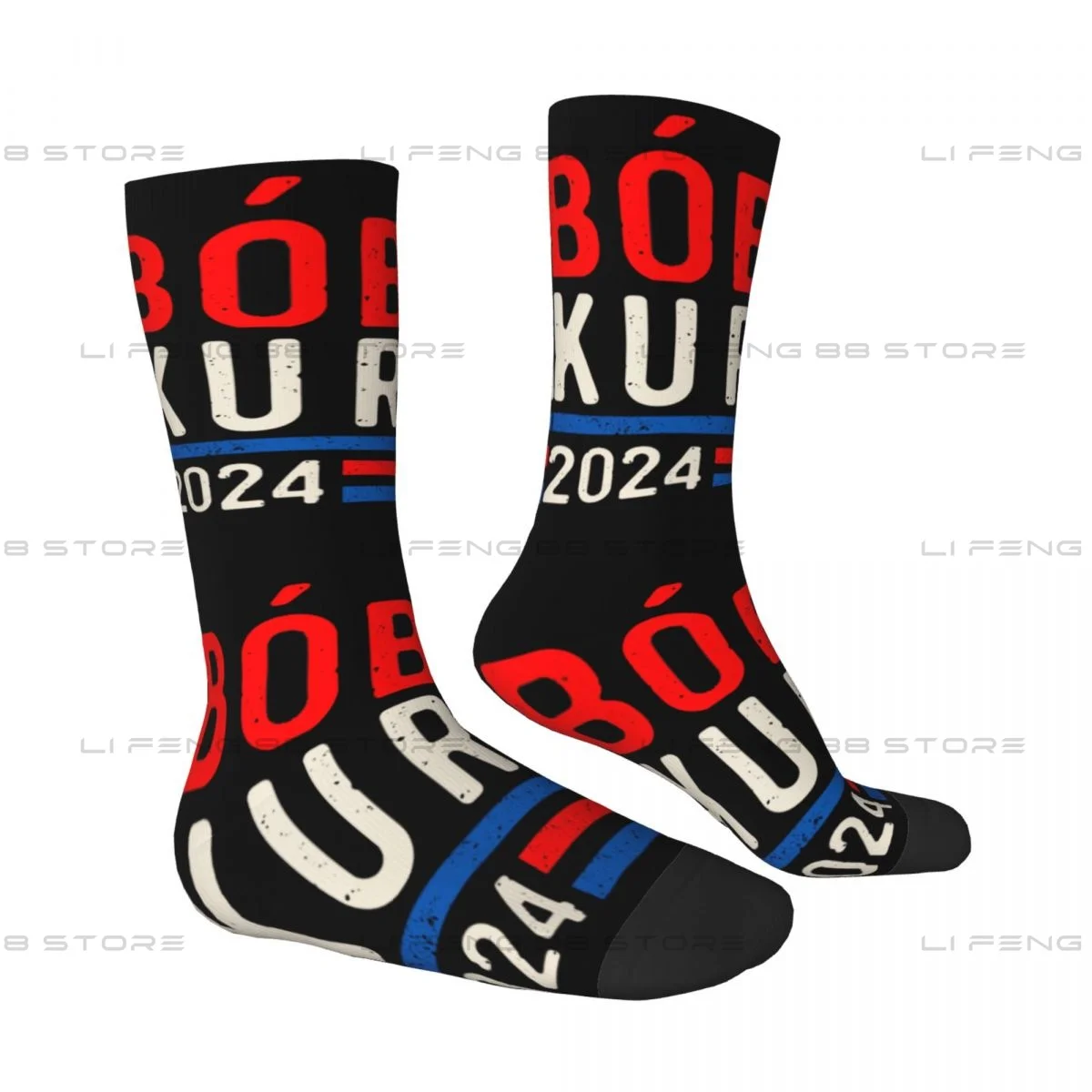 2024 Polish Beaver Kurwa Bobr Bober Unisex Winter Socks Windproof Happy Socks Street Style Crazy Sock