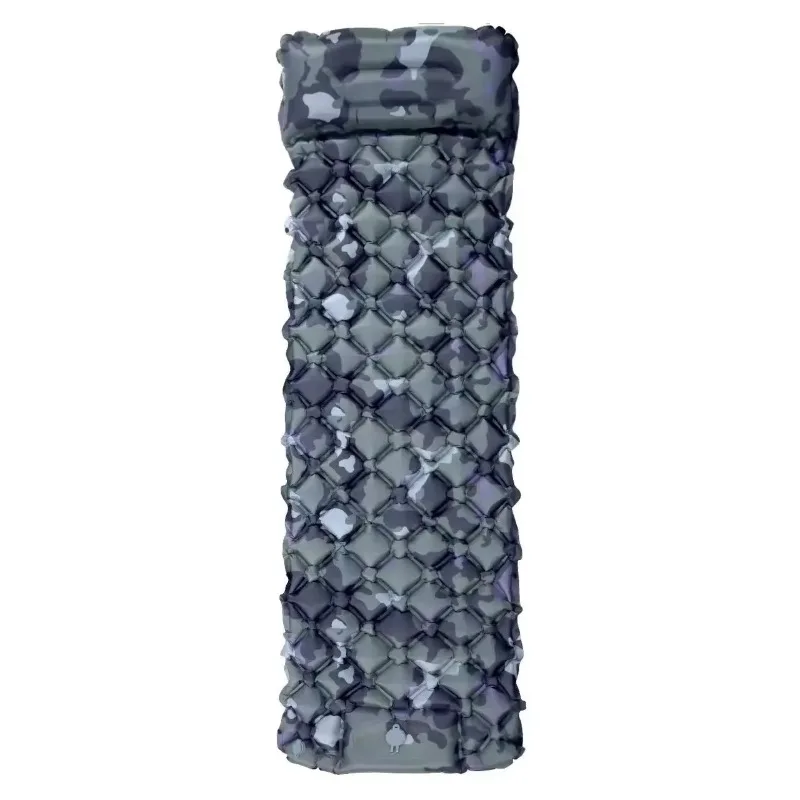 

18 CUltralight TPU Inflatable Air Mattress Sleeping Pad Outdoor Camping Mat with Pillow Attached