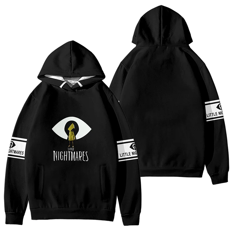 

Little Nightmares 2023 New Game Cosplay Hoodie Long Sleeve Men Women Hooded Sweatshirt Harajuku Streetwear 3D Cartoon Clothes