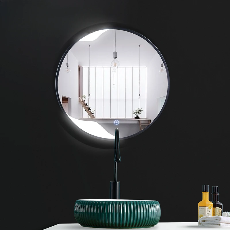 

Simple anti-fog bathroom mirror bathroom energy-saving led mirror