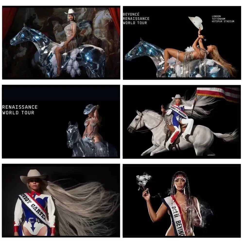 B-Beyonce Renaissance Flag Home Decor Tapestries Banners Background Decorations Children's Banners Holiday Decorations Backdrops