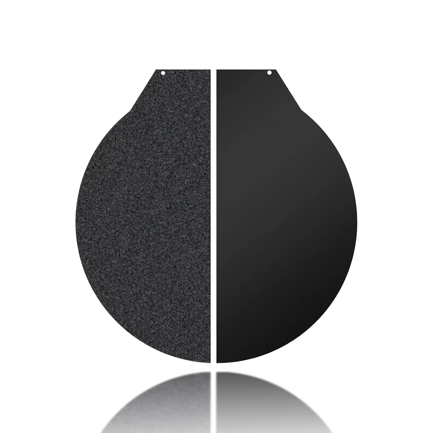 Für Flsun SR/T1 Pro/T1/QQS Bauplatte, strukturiert, glatt, PEI, doppelseitig, flexibler Federstahl, magnetisches Druckbett, rund, Durchmesser 270 mm – Detail 1