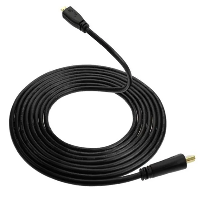 Micro HDMI-Compatible to HDMI-compatible Cable  HD 1080P Cable, Suitable for Mobile Phone Digital Camera Monitor TV Camera