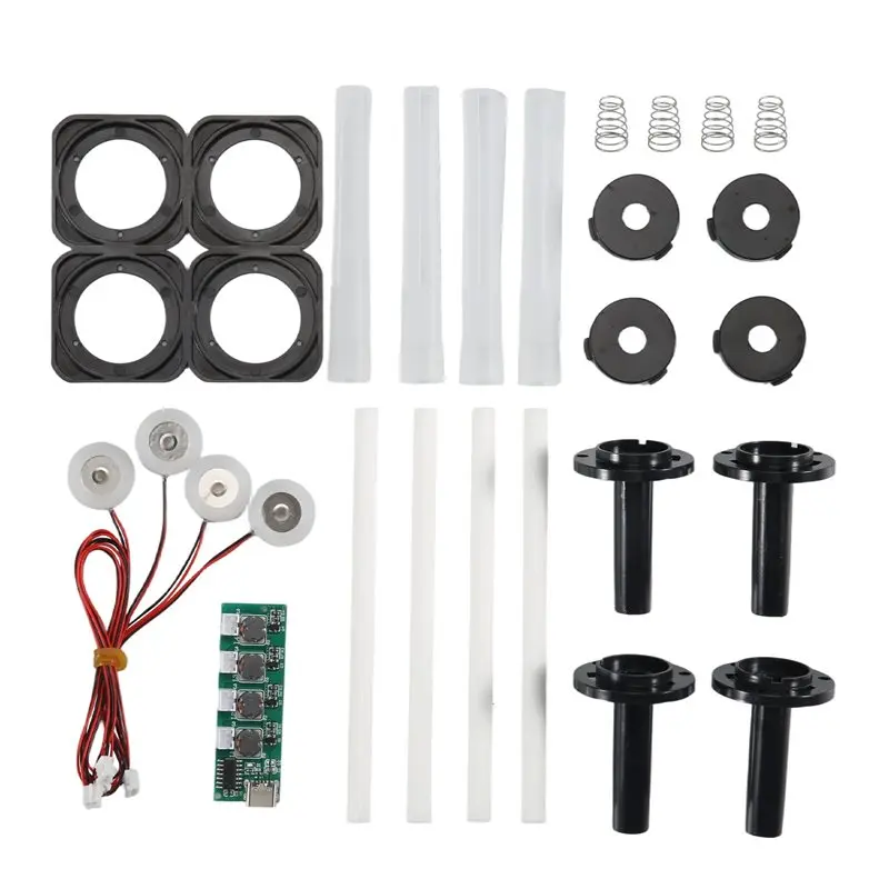 YANA35R Four-Spray Humidifier Module DIY Atomizer Control Board Driver Circuit Board 1 To 4 Plant Watering Large Fog Volume