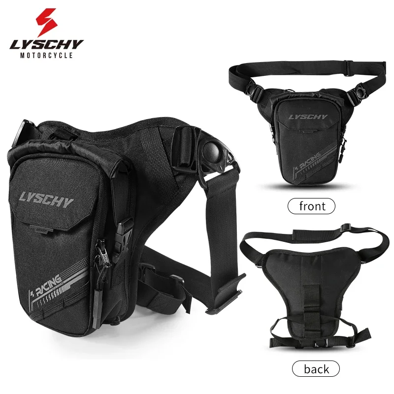 

LYSCHY Motorcycle Riding Leg Bag Motocross Night Reflective Bag Motociclista 300D Oxford Waterproof Storage Bag Leg Bag