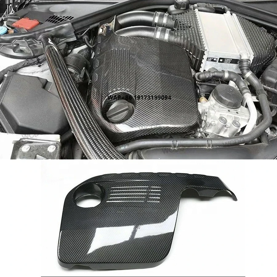 

High Quality Carbon Fiber Interior Engine Hood Cover for B--MW F80 M3 F82 F83 M4 2014+ W/S55 Front Engine Cover Body Kits