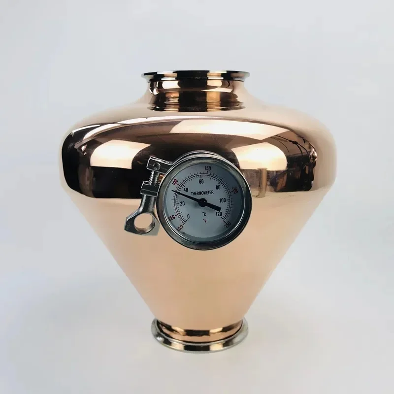 High PurityCopper Onion Head For The Brewing Of Whiskey Or Brandy ,Height 310Mm,Thickness 2Mm,12L