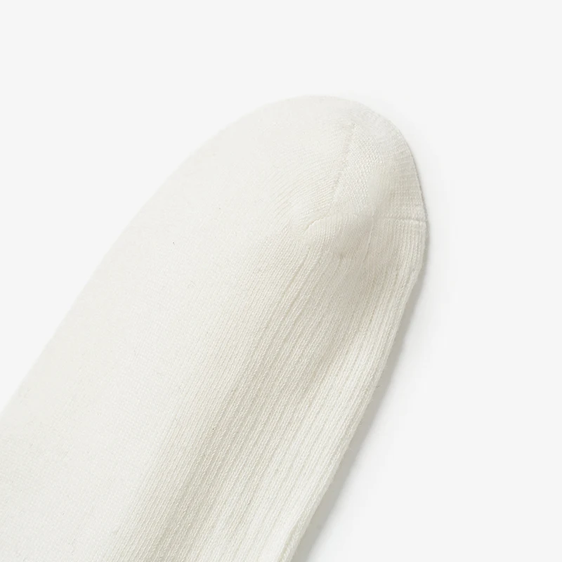 BEAUTODAY Mid-Calf Socks Women Cotton Solid Color Panda Embroidery Breathable Ladies Casual Socks Handmade 97005