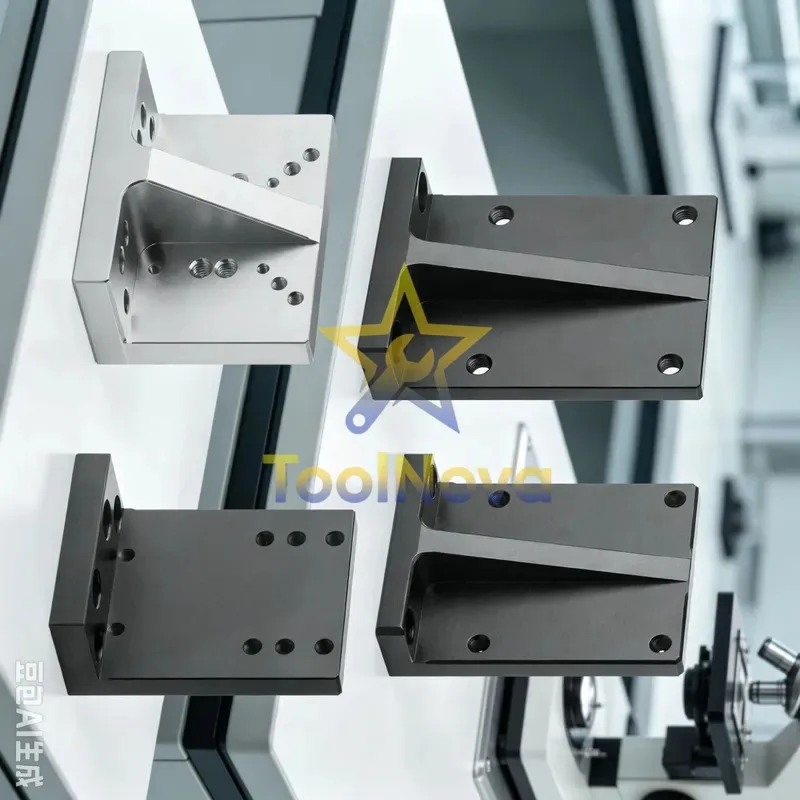 2026Hotsale* L-type aluminum alloy bracket, right-angle fixed support for industrial equipment, CNC finishing mounting angle
