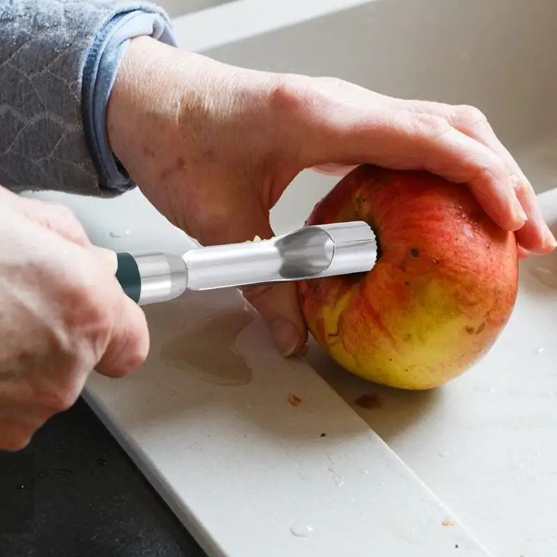 AppleCore Remover Stainless Steel Pear Fruit Vegetable Tool Core Seed Remover Cutter Seeder Slicer Knife Home Kitchen Accessory