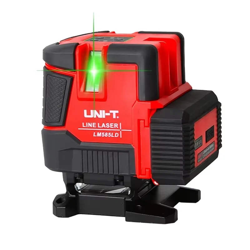 LM585LD Laser Level 8 Lines Green Line Self Leveling Remote Control Horizontal Vertical Cross Green Beam Laser Leveler