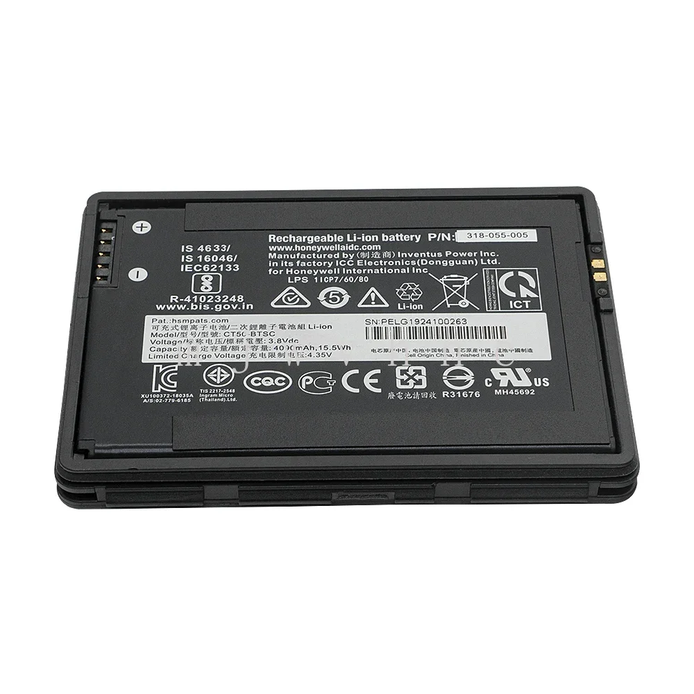 Imagem -01 - Bateria para Honeywell 318055-005 Ct50-btsc 4090mah Novo bateria para honeywell 318055 005 ct50 btsc 4090mah novo 01