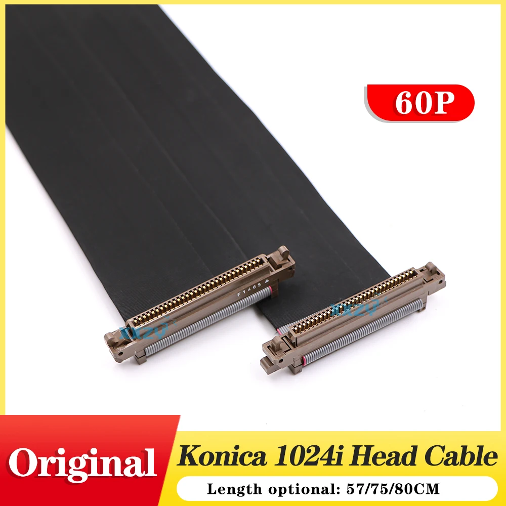 Original Konica 1024i Print Head Cable Allwin Flora UV Flatbed Machine Jet Printer 60P Data Line