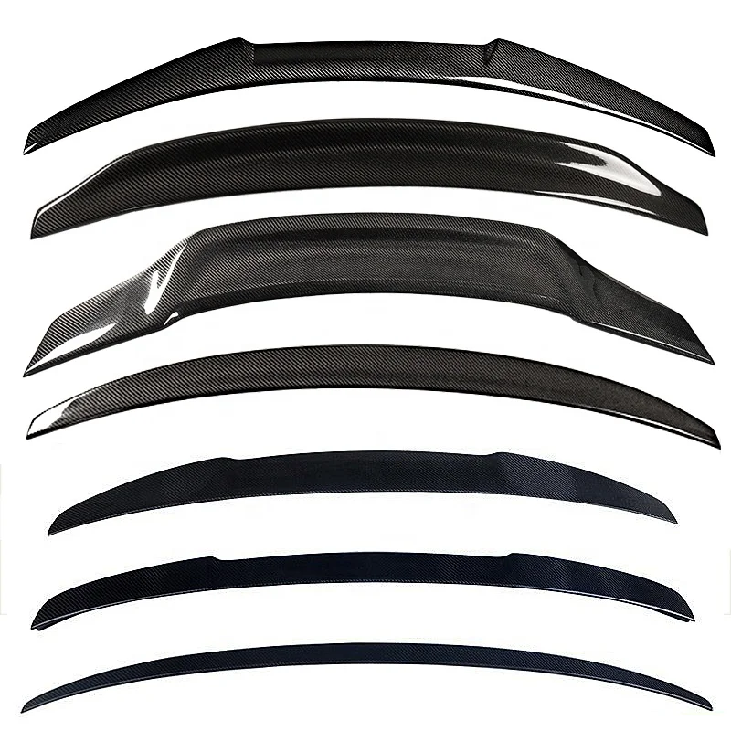 Hot-selling Car Spoiler Carbon Fiber Wing for Audi A3 S3 A4 S4 A5 S5 A6 S6 A7 S7  2012 2013 2014 2015 2016 2017 2018 2019-2024