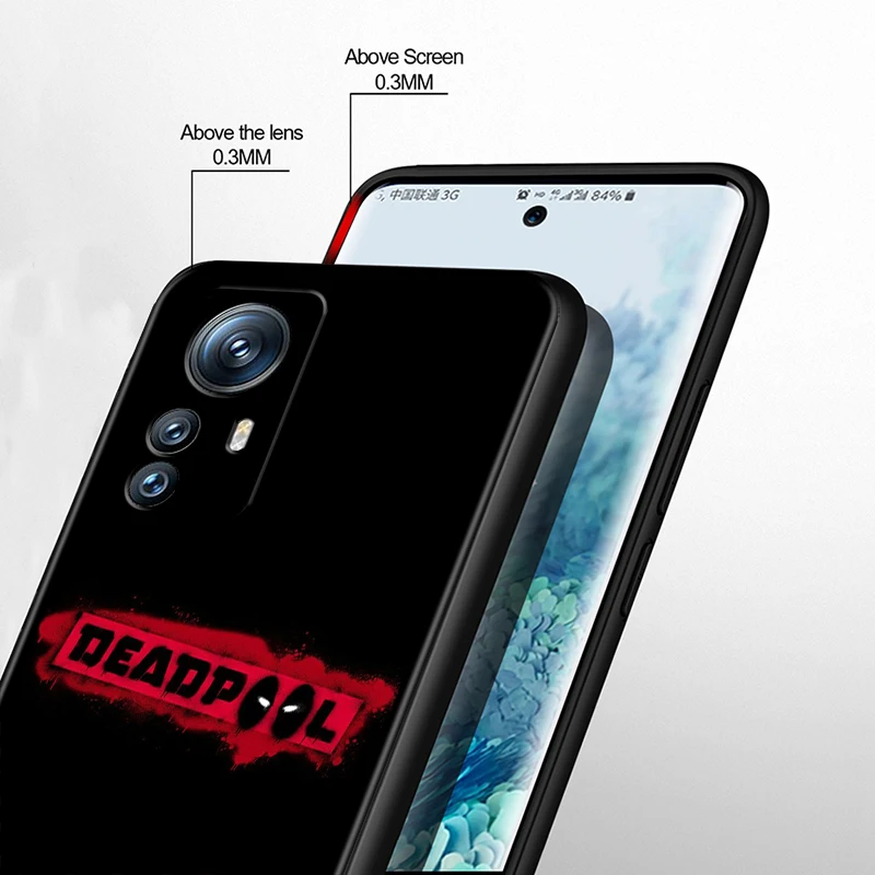Чехол для телефона с рисунком Росомаха Marvel Дэдпул для Xiaomi Mi 14 13T 13 12T 12 11T 11i 11 10T 10 Pro Lite