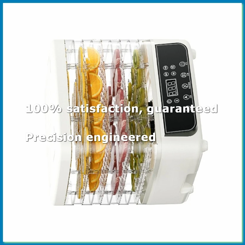 Food Dehydrator 5-Tier Electric Fruit and Vegetable Dryer with Smart Touch Control for Fruits Vegetables Meat Snacks EU Plug