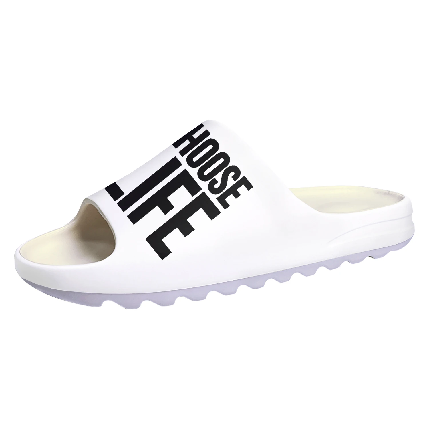 

Choose Life Wham George Michael Custom Soft Sole Sllipers Mens Womens Teenager Bathroom Home Clogs Custom Water Shoes on Sandals