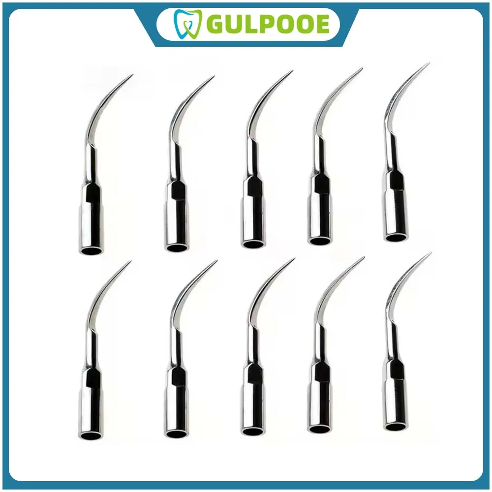 GULPOOE 1 Pcs Dental Ultrasonic Scaler Tip Dental Perio Tips P1 For EMS Woodpecker Ultrasonic Scaler Handpiece Tooth Whitening