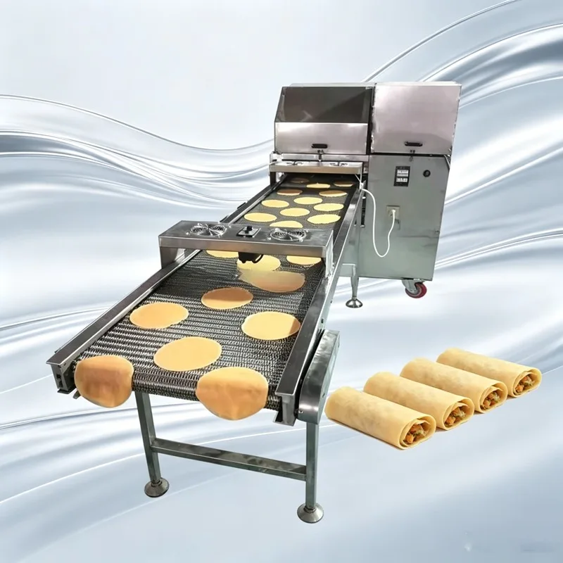 Customized Spring Roll making machine Mexican Corn Flour Press Maker Automatic Industrial Pancake Commercial Machine Maker