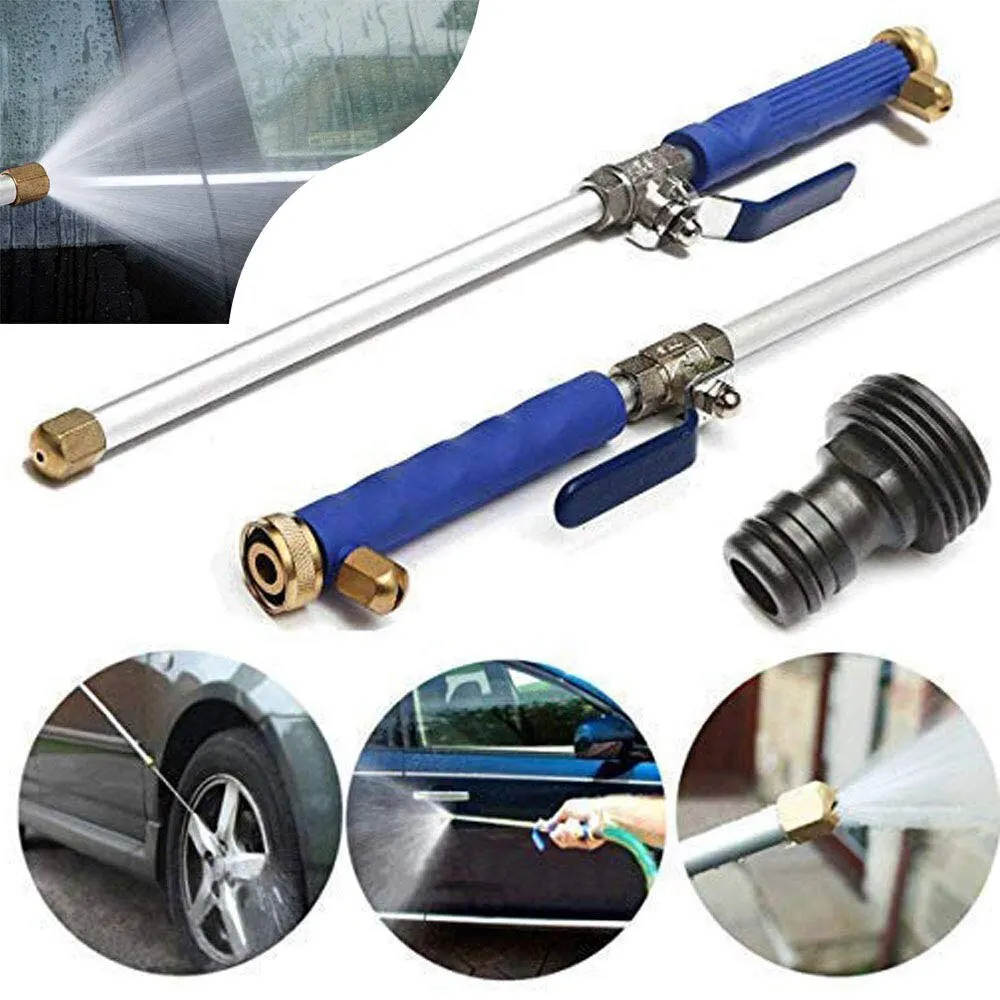 Car High Pressure Water Gun 46cm Jet Garden Washer Hose Wand Nozzle Sprayer Watering Spray Sprinkler Cleaning Tool