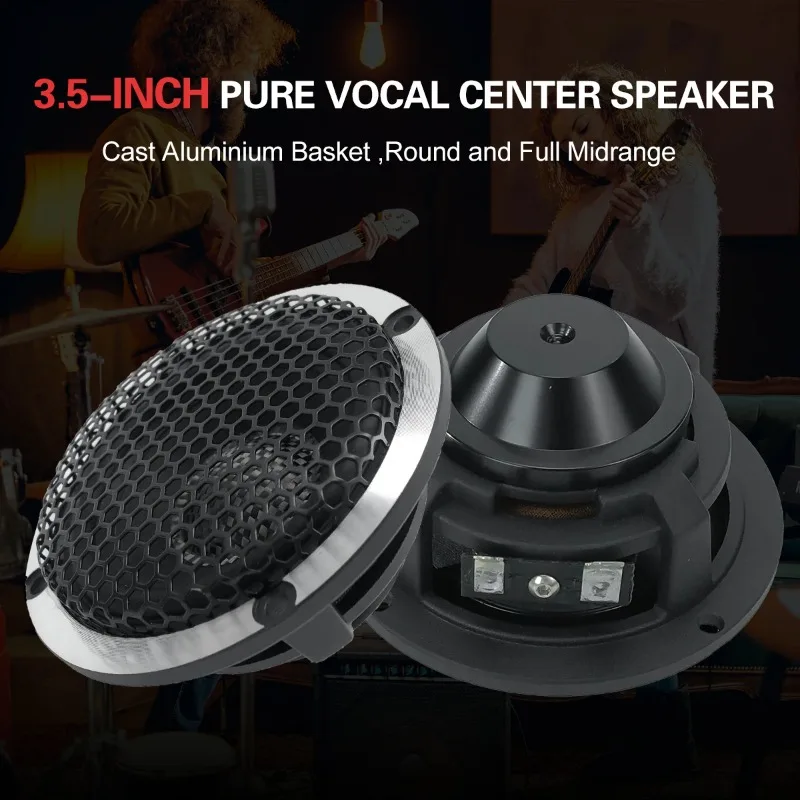 Car 6.5'' Component Speaker RMS 200w 3 Way Component Car Audio Speakers view 3