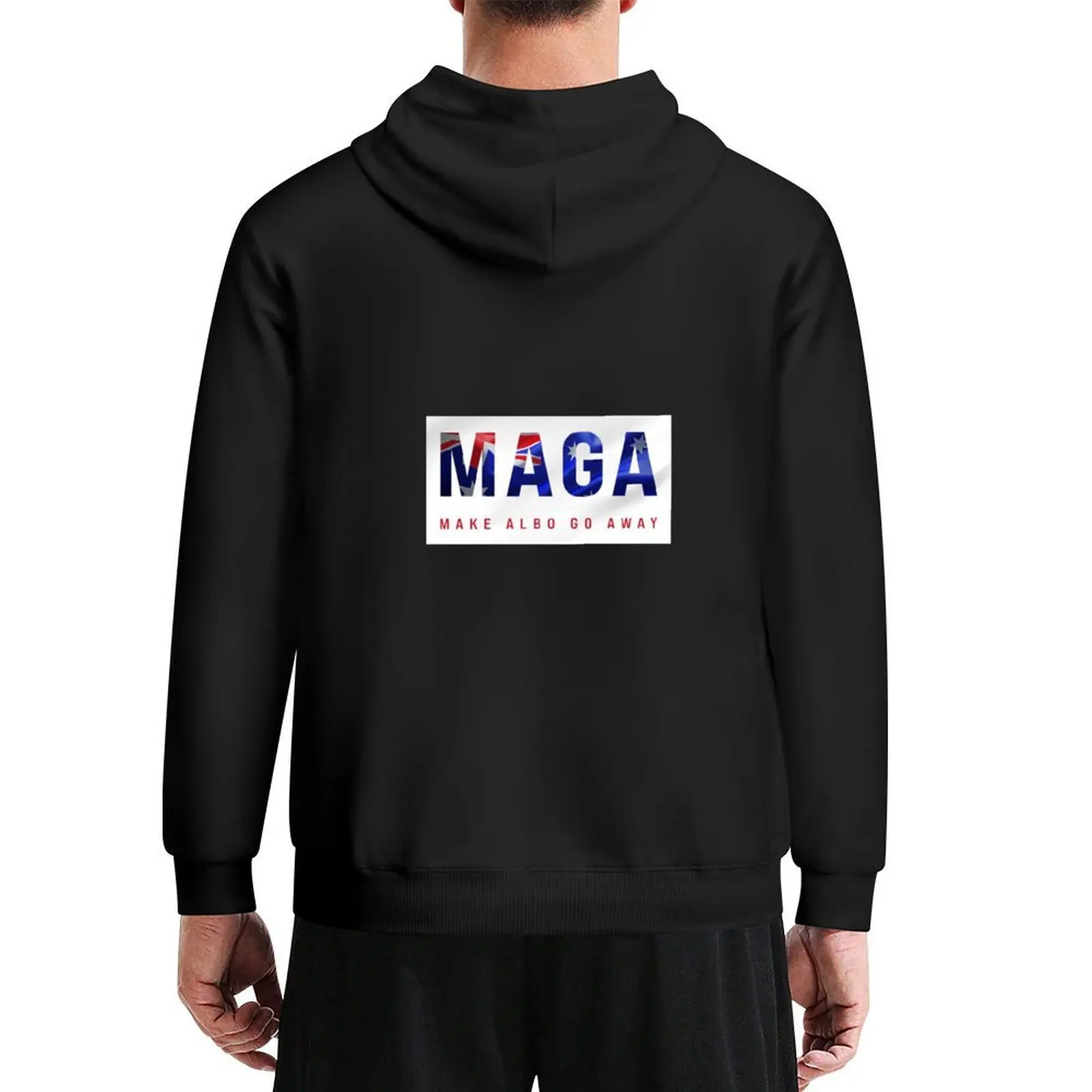 

MAGA: Make Albo Go Away Hoodie mens clothes mens designer clothes hooded shirt male clothes designer hoodies