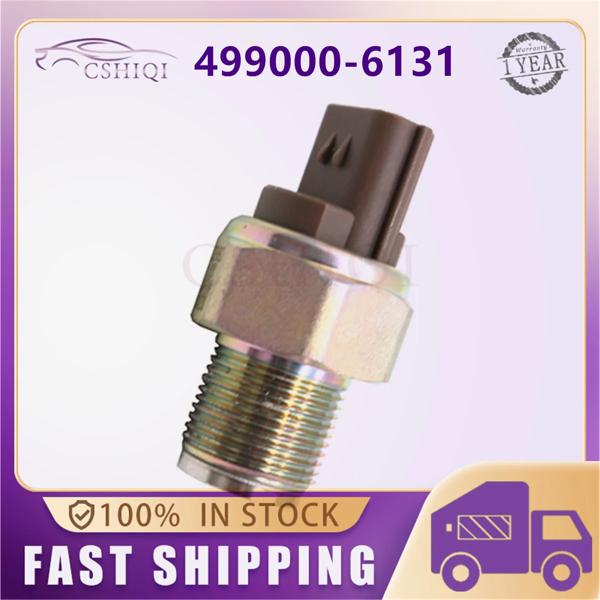 

Датчик давления топлива Common Rail 499000-6131 для Nissan Pathfinder 2.5DCL 2.5 DCI, Isuzu Holden 4HK1 6HK1 8981197900