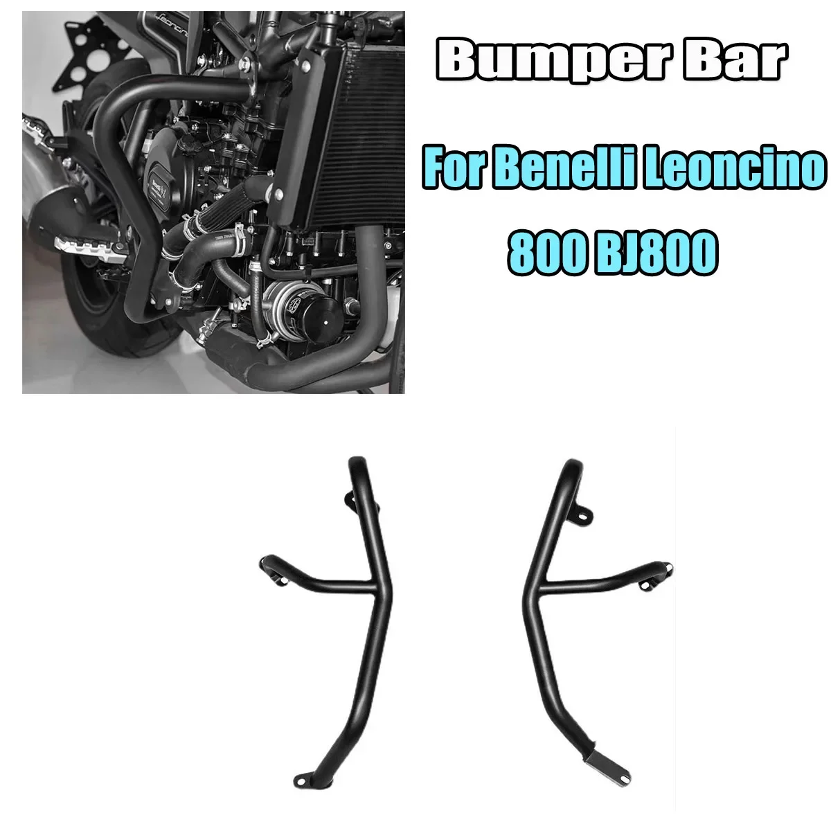 

For Benelli Leoncino 800 BJ800 Motorcycle Engine Guard Crash Bar Bumper Fairing Frame Protector Bar Accessories