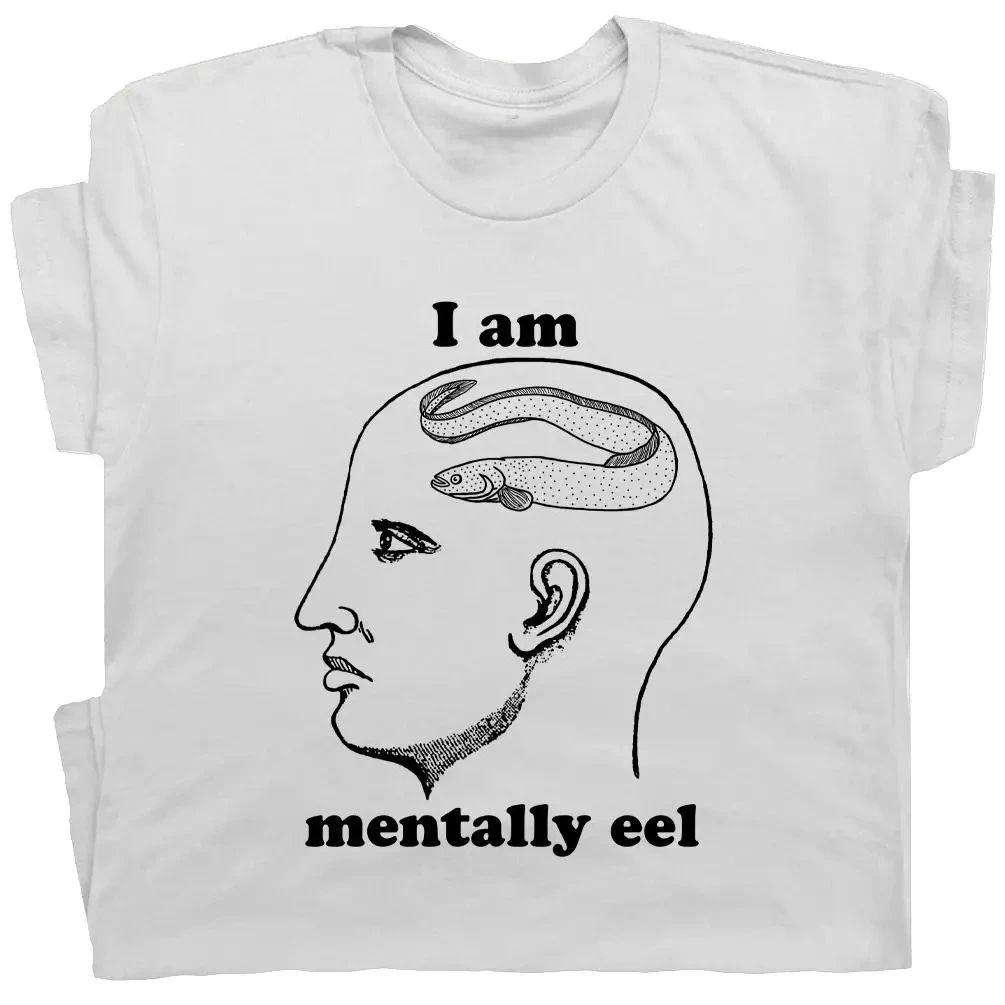 

Mental Anxiety, Quirky and Funny T-shirts, Vintage Mental Health Theme, Depression, ADHD Streetwear Tops Women Clothing Fashion