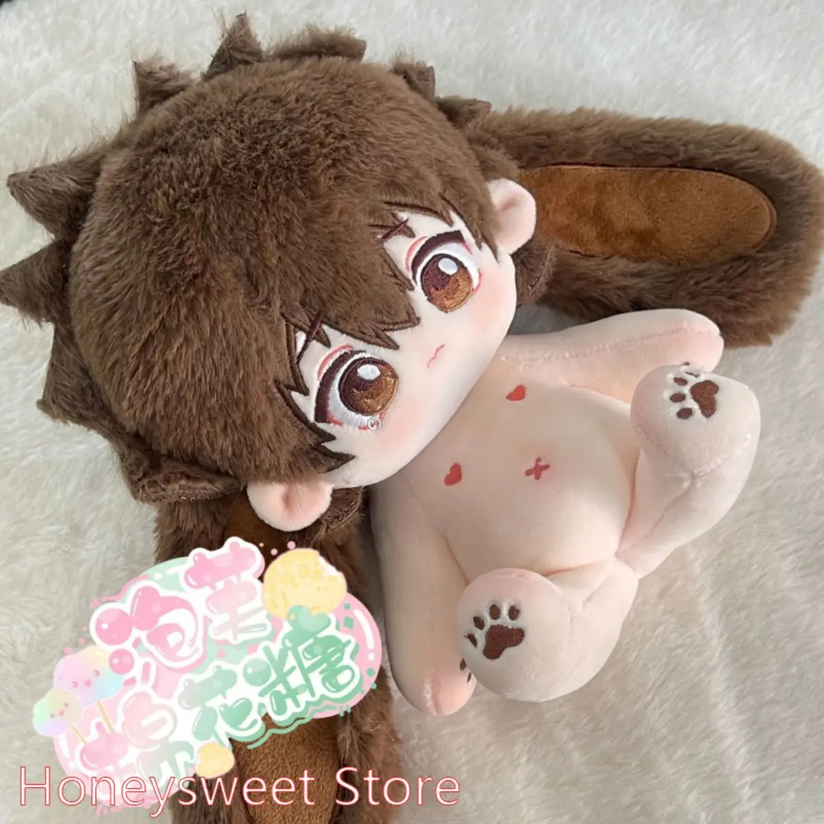 Sawada Tsunayoshi أنيمي سمة Kawaii بلوشي الشكل 20 سنتيمتر أفخم دمية دمية محشوة الزي الملابس فستان الدمى هدية عيد الميلاد