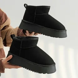 Women Boots Winter Chunky Classic Shoes for Women Thickened Fluff Snow Boots Women Comfortable Warm Ankle Boots Botas De Mujer