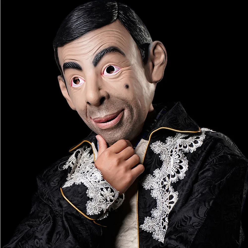 Realistische Halloween-Latex-Gesichtsmaske für Männer – Lustige Gesichtsmaske für visuelle Streiche – Detail 3