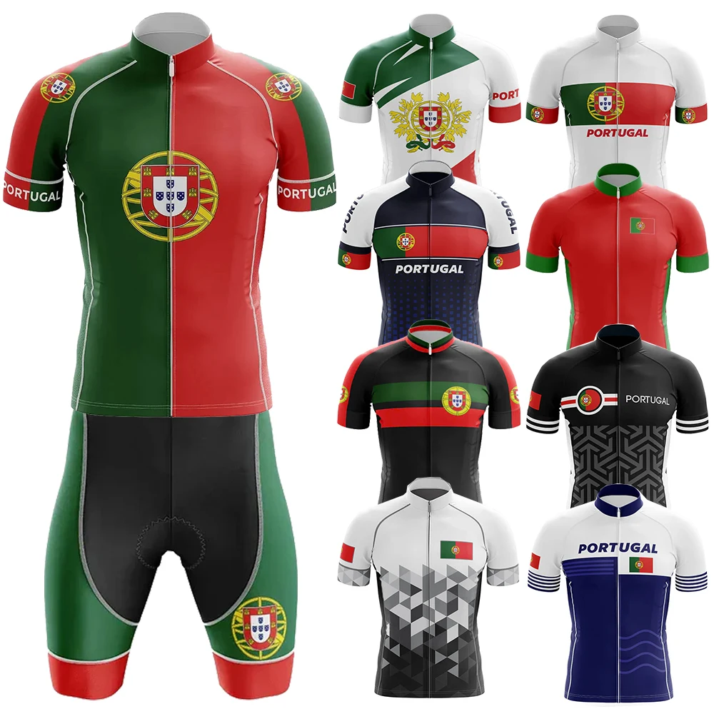 

Португалия, одежда для велоспорта, Mtb, мужская одежда, мужская профессиональная рубашка, шорты, мужской джемпер, летний велосипедный трикотаж, мужской нагрудник