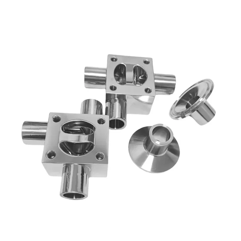 High-Standard Sanitary Stainless Steel Diaphragm Valve Pump Parts Non-Standard Vacuum High Pressure Water Processing XYH