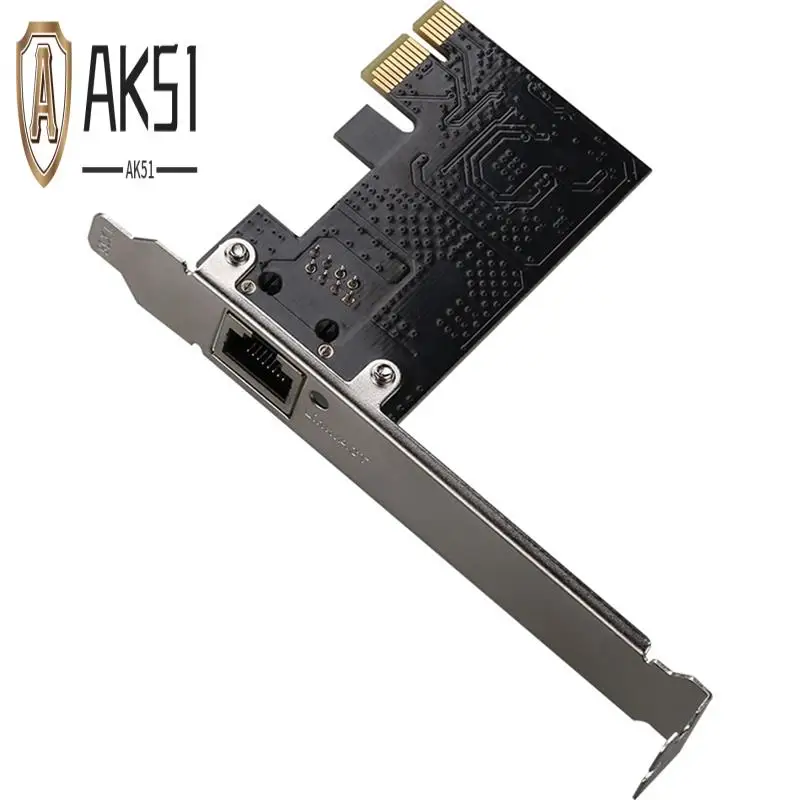 

Сетевая карта AK51-PCIE к RJ45 10/100/1000 Мбит/с RJ45 PCI Express конвертер LAN Ethernet гигабитный адаптер Pcie для настольного ПК