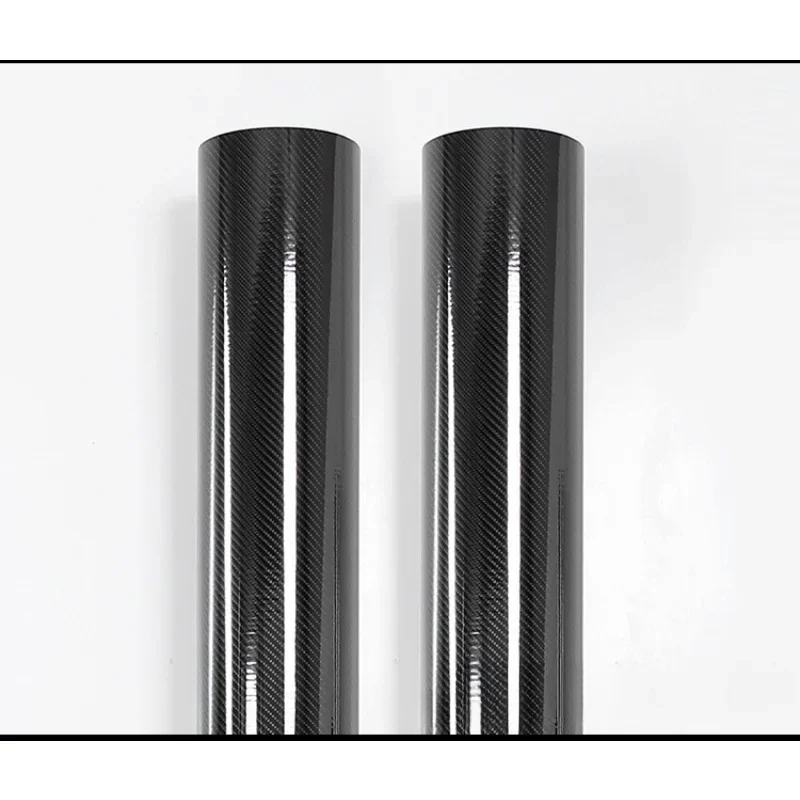 Nueva película de vinilo de fibra de carbono 5D ancha negra, pegatina de coche 3M, resistente al agua, accesorios de paquete de estilo de coche, motocicleta y coche DIY