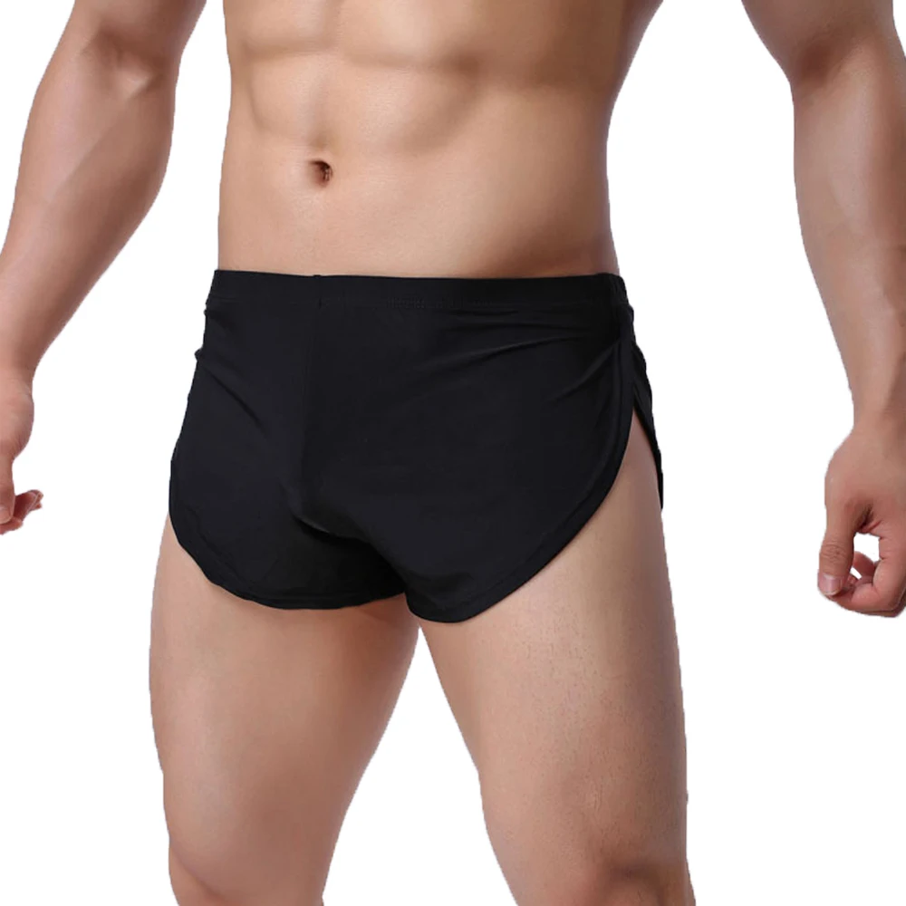 Men's Shorts Loose Casual Boxer Running Sports Comfy Home Training Short Pants Fashion Nightwear Underwear Workout Clothes